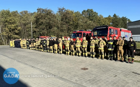 120 strażaków z powiatu brało udział w ćwiczeniach