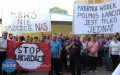 Pracownicy i sympatycy Polmosu wyszli na ulicę