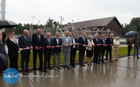 Otwarcie oczyszczalni ścieków w Markowej