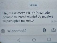 Chciał pomóc, stracił prawie dwa tysiące złotych