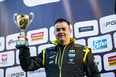 Maciej Hawro w&nbsp;samochodzie Cupra Leon TCR