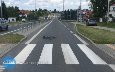 Potrącenie 12 i&nbsp;13-latki na przejściu