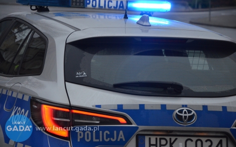 Pijana wjechała do rowu