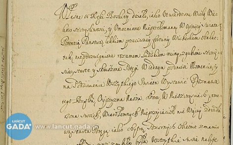 Rondo Konfederacji Łańcuckiej 1656 r. w&nbsp;Łańcucie? (SONDA)