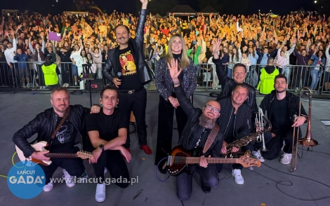 Gwiazda Rock Polo na scenie w Markowej