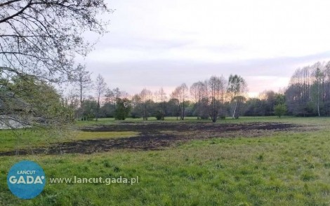 52-latek spowodował pożar